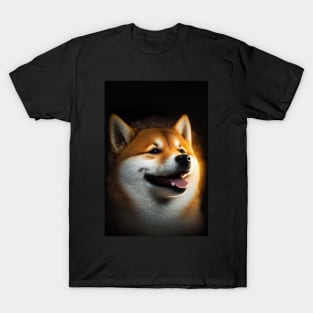 Happy Shiba Inu Dog T-Shirt